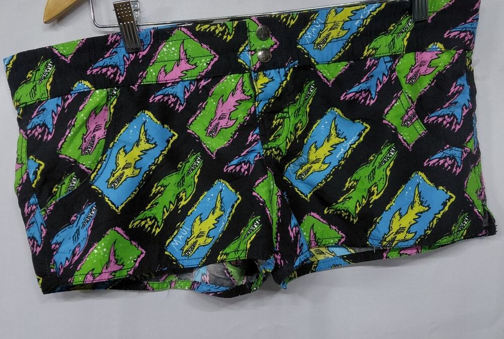 Maui & Sons Graphic Print Shorts Multicolor Size L
